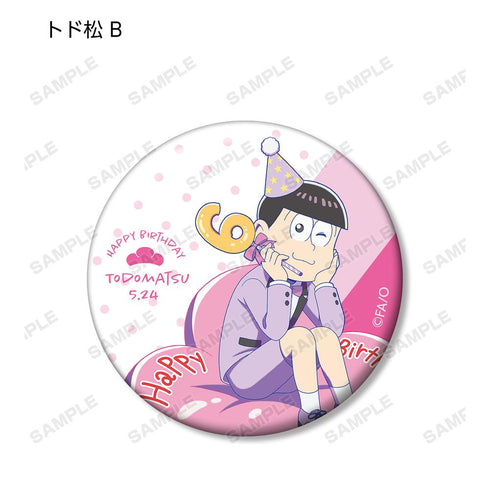 『おそ松さん』描き下ろしイラスト バルーンバースデーver. トレーディング缶バッジ(単位/BOX)【202509再販】